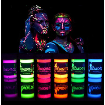 Midnight Glo UV Neon Face &...