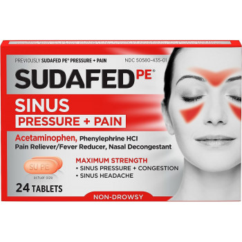 Sudafed PE Sinus Pressure +...