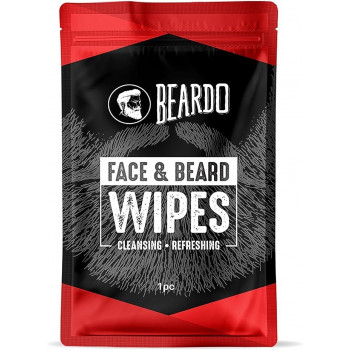 Beardo Face & Beard Wipes – 10