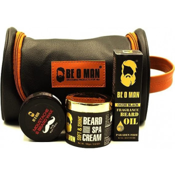 Be O Man Leather Pouch Kit...