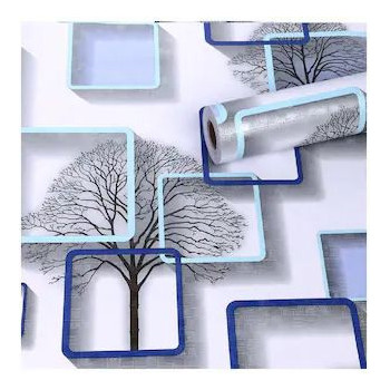 Designer Blue square...