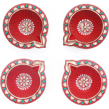 Tuelip Pack Of 4 Handmade...