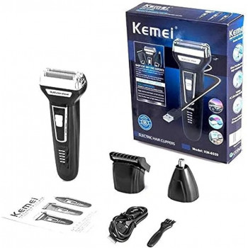 Kemei Km-6559 Rechargeable...