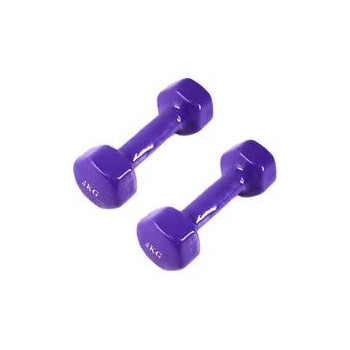Hexagonal Dumbbell Set 2 x 4kg