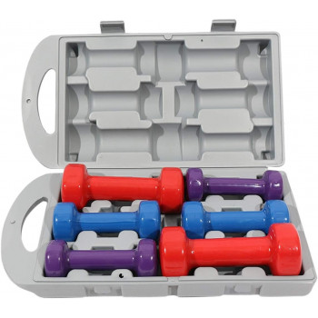 3-Pair Dumbell Set 10kg