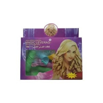 Set Of 4 Curly Hair Roller...