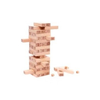 48-Piece Wooden Stacking...