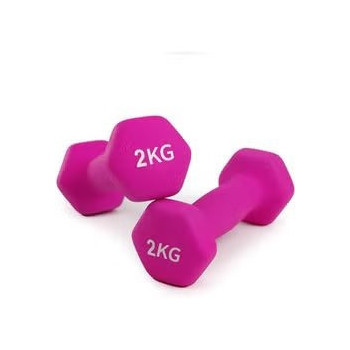 Classic Vinyl Dumbbell Set 2Kg
