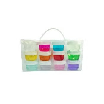 12-Piece Colorful Slime...