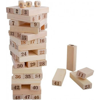 54-Piece Wooden Digital...