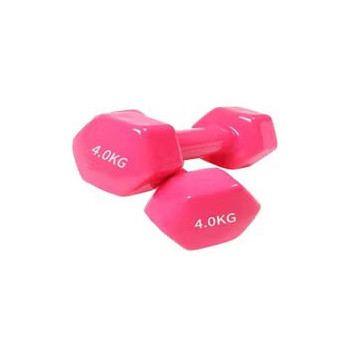 Hexagonal Dumbbell Set 2 x 4kg