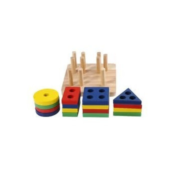 Wooden Geometric Sorting...