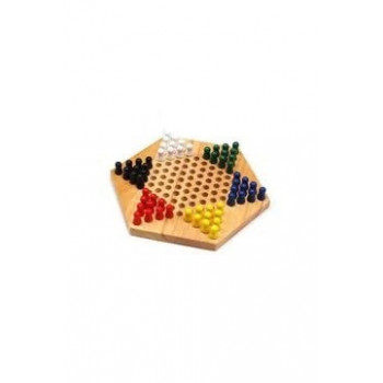Wooden Chinese Checker Set