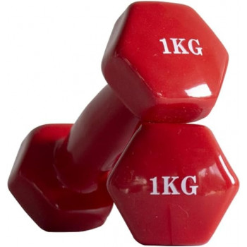 Hexagonal Dumbbell Set 2 x 1kg