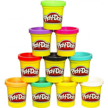 4-Piece Classic Colors Clay...