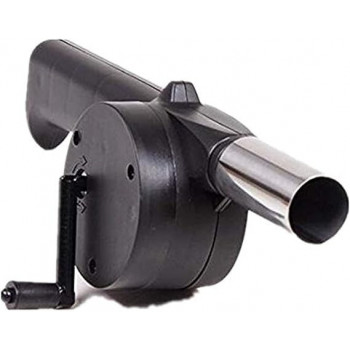 Hand Crank Powered BBQ Fan...