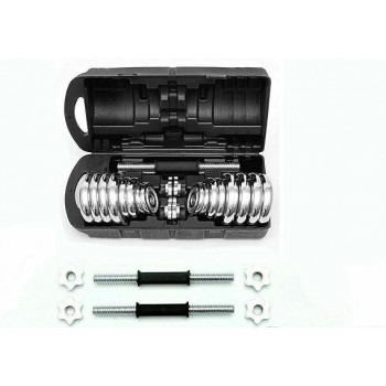 Chrome Dumbbell Set 20kg