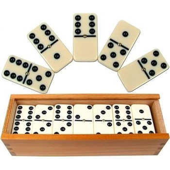 28-Piece Double 6 Colour...