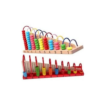 Wooden Abacus Counting...