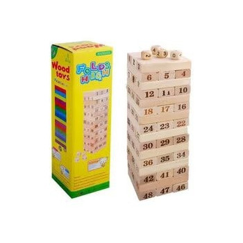 48-Piece Folds High Wood...