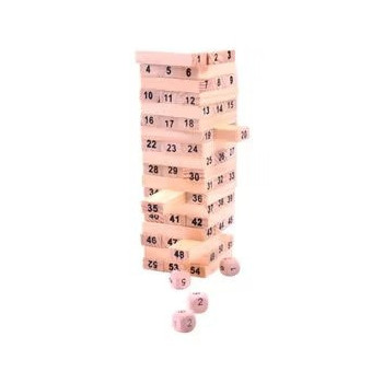 48-Piece Wooden Building...