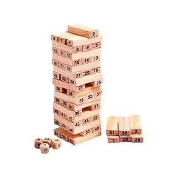 Wooden Blocks Tumbling...
