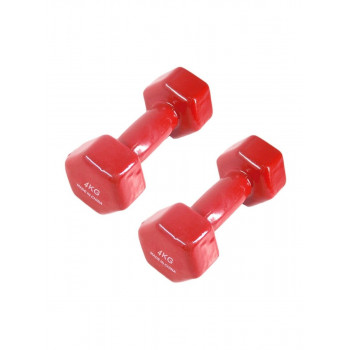 Hexagonal Dumbbell Set 2 x 4kg