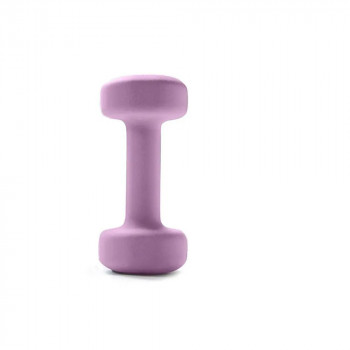 2-Piece Rubber Dumbbell 2kg