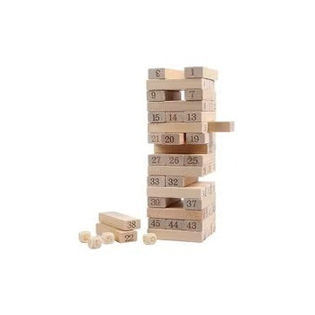 54-Piece Jenga Wiss Stack...