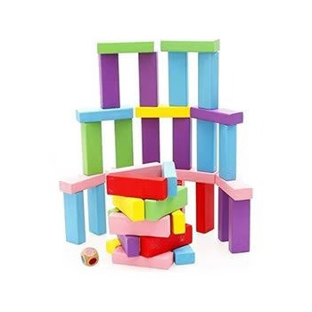 51-Piece Wooden Color...