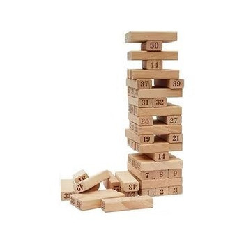 54-Piece Wooden Stacking...