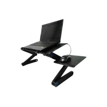 Foldable E-Table Black