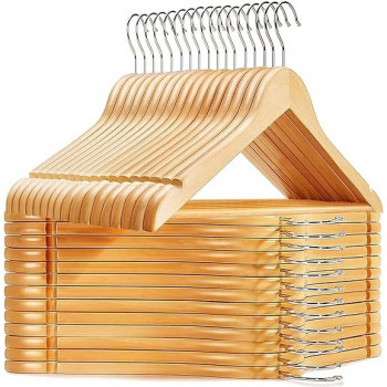 Wooden Cloth Hanger Beige...