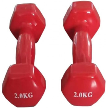 Vinyl Covered Dumbbell 2 kg