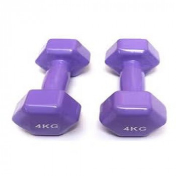 2-Piece Dumbbell Vinyl 4kg