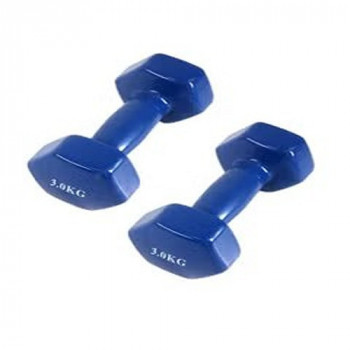 Hexagonal Dumbbell Set 2 x 3kg