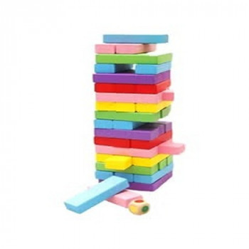 51-Piece Wooden Stacking...