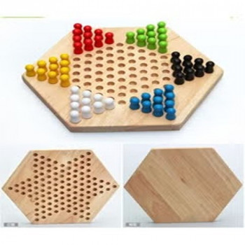 Chinese Wooden Hexagon...