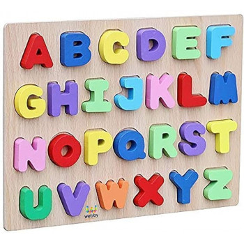 Wooden Alphabets Learning Toy
