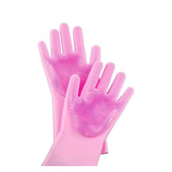 Magic Silicone Gloves With...