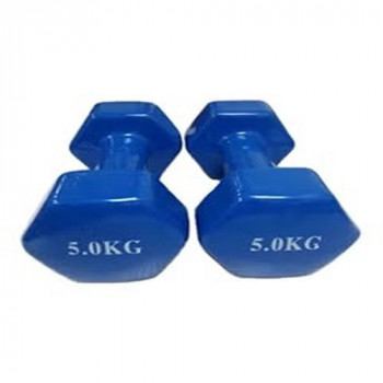 2-Piece Vinyl Dumbbells Set...