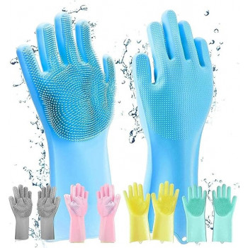 Magic Silicone Gloves With...