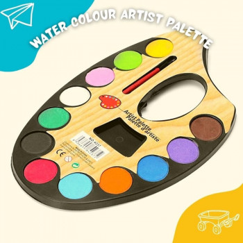 Water Color Palette With...