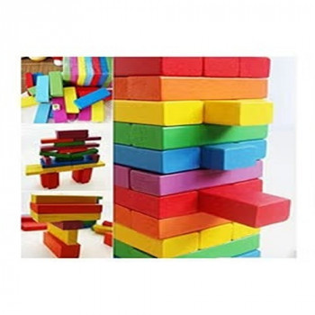 54-Piece Wooden Building...