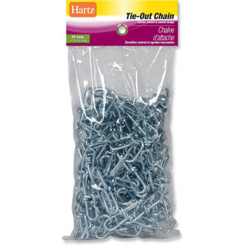 Hartz Dog Tie Out Chain - 20Ft