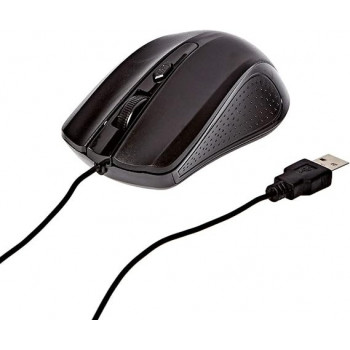 Enet Optical Mouse - Black,...