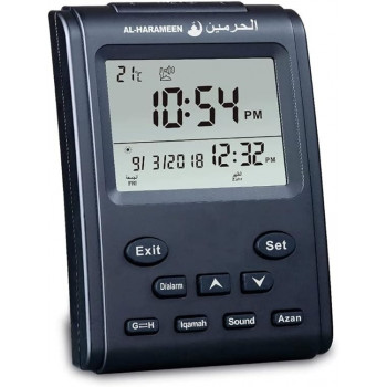AL-HARAMEEN Azan Clock LCD...