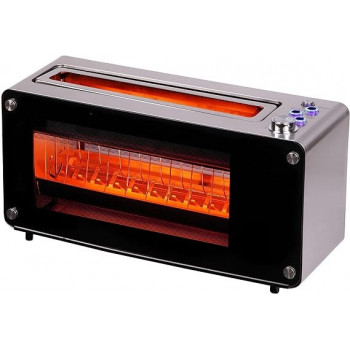 Crownline Toaster, Black,...