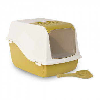 MP Bergamo Ariel Cat Litter Box Top Free, Colour Mustard (Pack of 4)