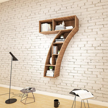 Num-Seven of Wall Shelves...